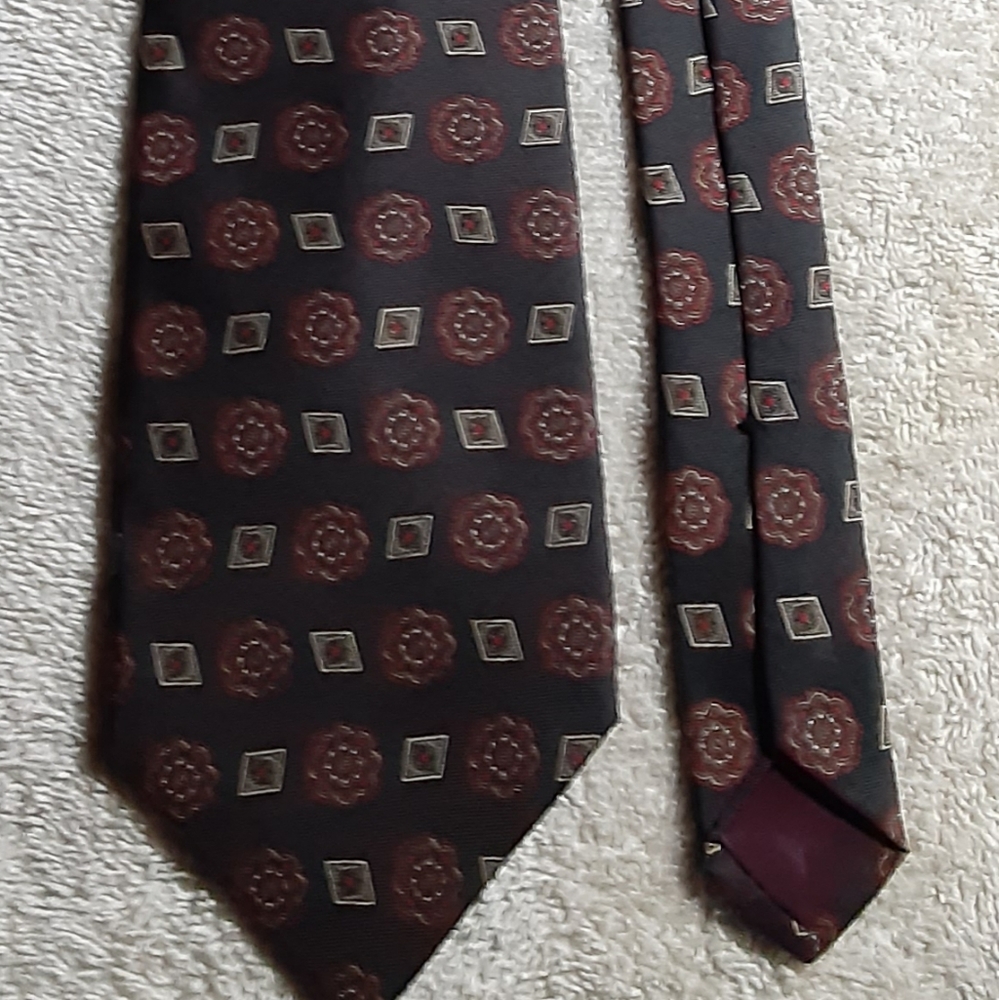 Vintage, limited edition, mens silk tie